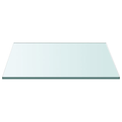 Clear Tempered Glass Table Top – Transparent 30x30 cm