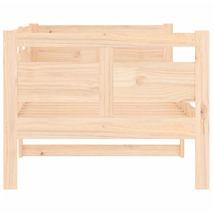 Solid Pine Wood Day Bed Frame 80x200 cm - No Mattress Included