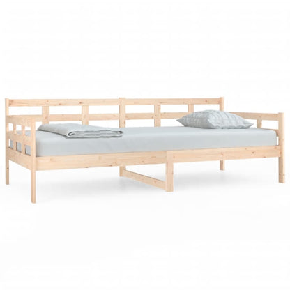 Solid Pine Day Bed Frame 90x200 cm - Mattress Not Included
