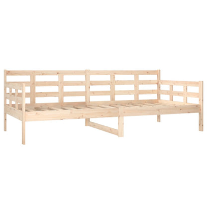 Solid Pine Day Bed Frame 90x200 cm - Mattress Not Included