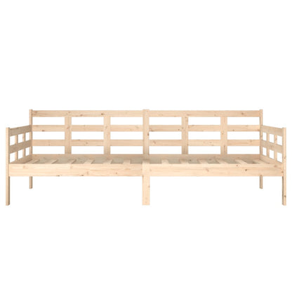 Solid Pine Day Bed Frame 90x200 cm - Mattress Not Included