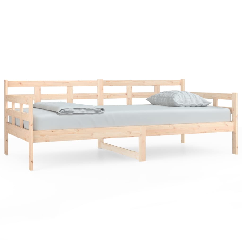 Solid Pine Day Bed Frame 90x190 cm - Single, No Mattress Included