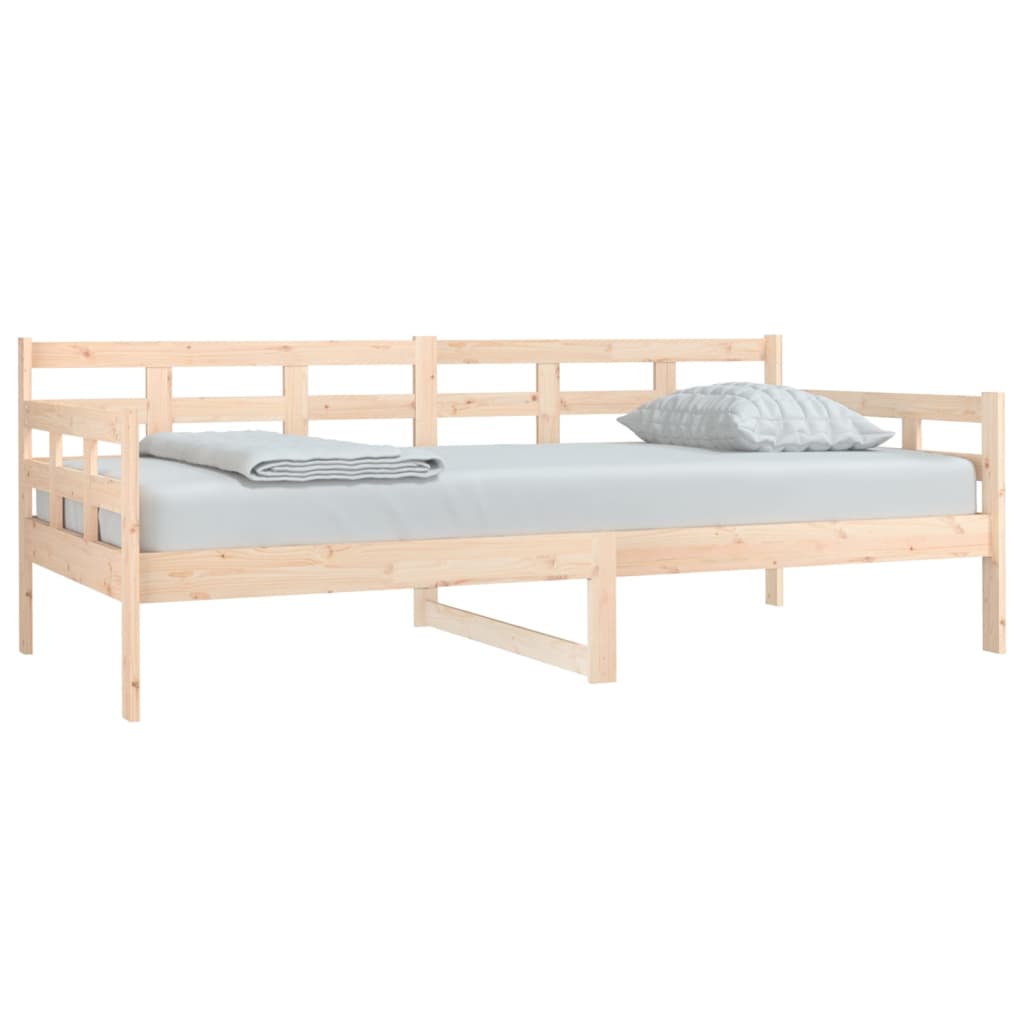 Solid Pine Day Bed Frame 90x190 cm - Single, No Mattress Included