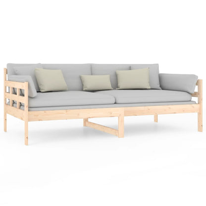 Solid Pine Day Bed Frame 90x190 cm - Single, No Mattress Included