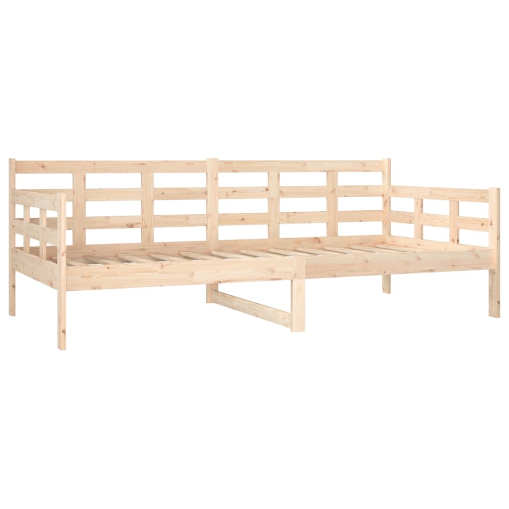 Solid Pine Day Bed Frame 90x190 cm - Single, No Mattress Included