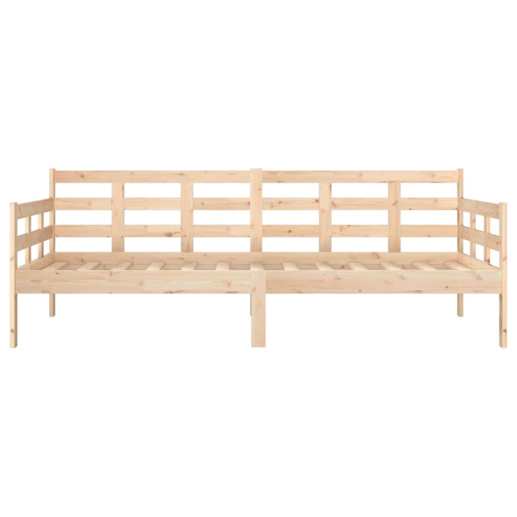 Solid Pine Day Bed Frame 90x190 cm - Single, No Mattress Included