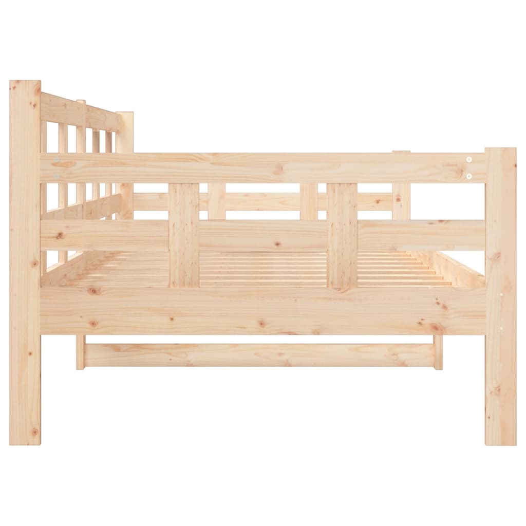 Solid Pine Day Bed Frame 90x190 cm - Single, No Mattress Included