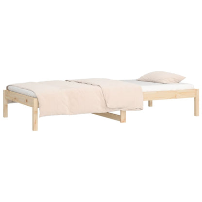 Solid Pine Day Bed Frame 90x200 cm - Mattress Not Included