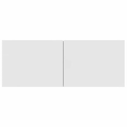 TV Cabinets 2 pcs White 80x30x30 cm Engineered Wood