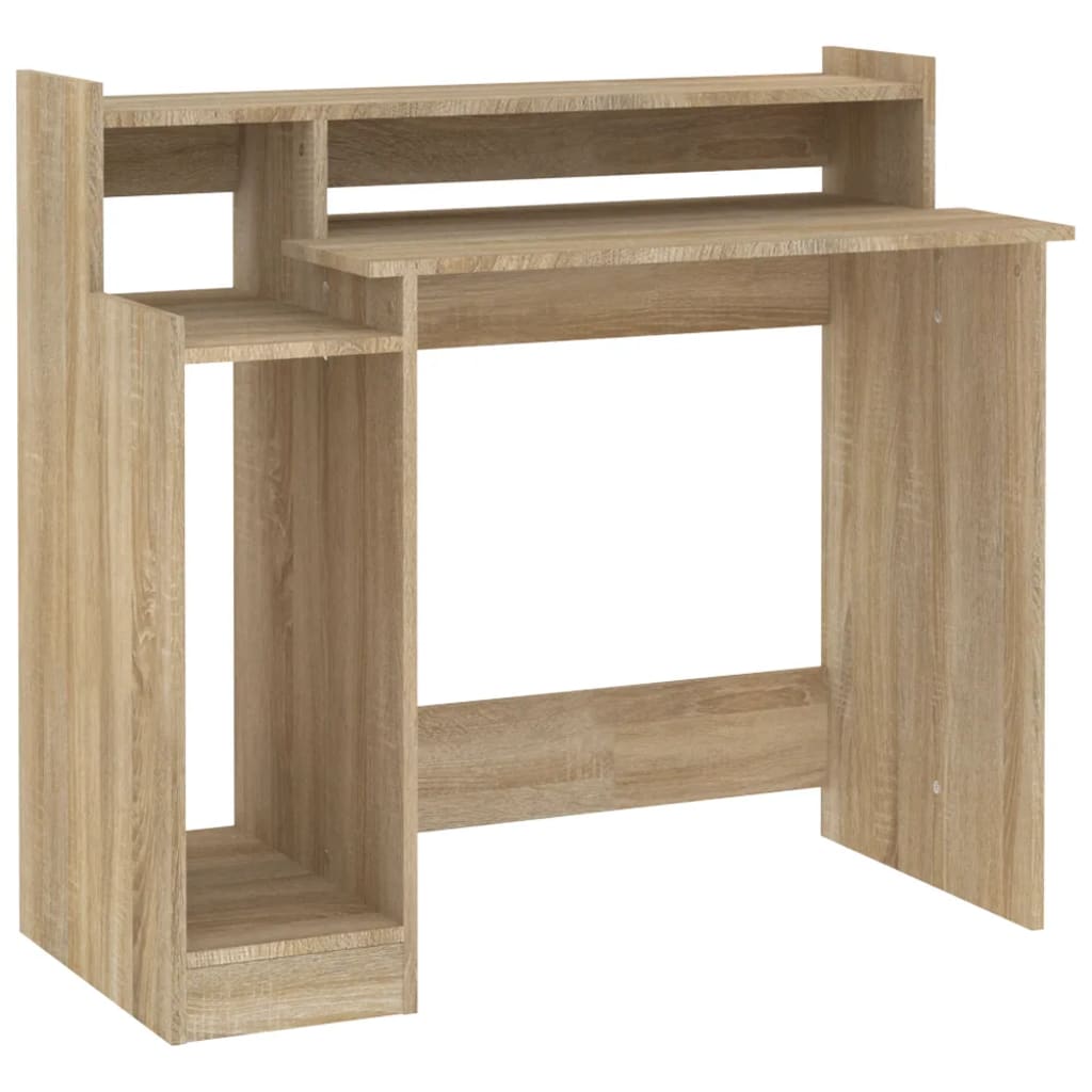 Sonoma Oak LED Desk 97x45x90 cm - Engineered Wood