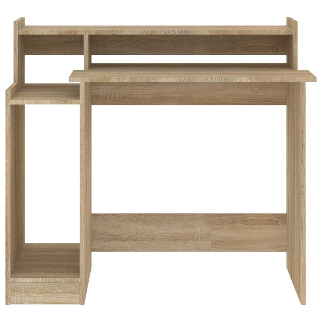 Sonoma Oak LED Desk 97x45x90 cm - Engineered Wood