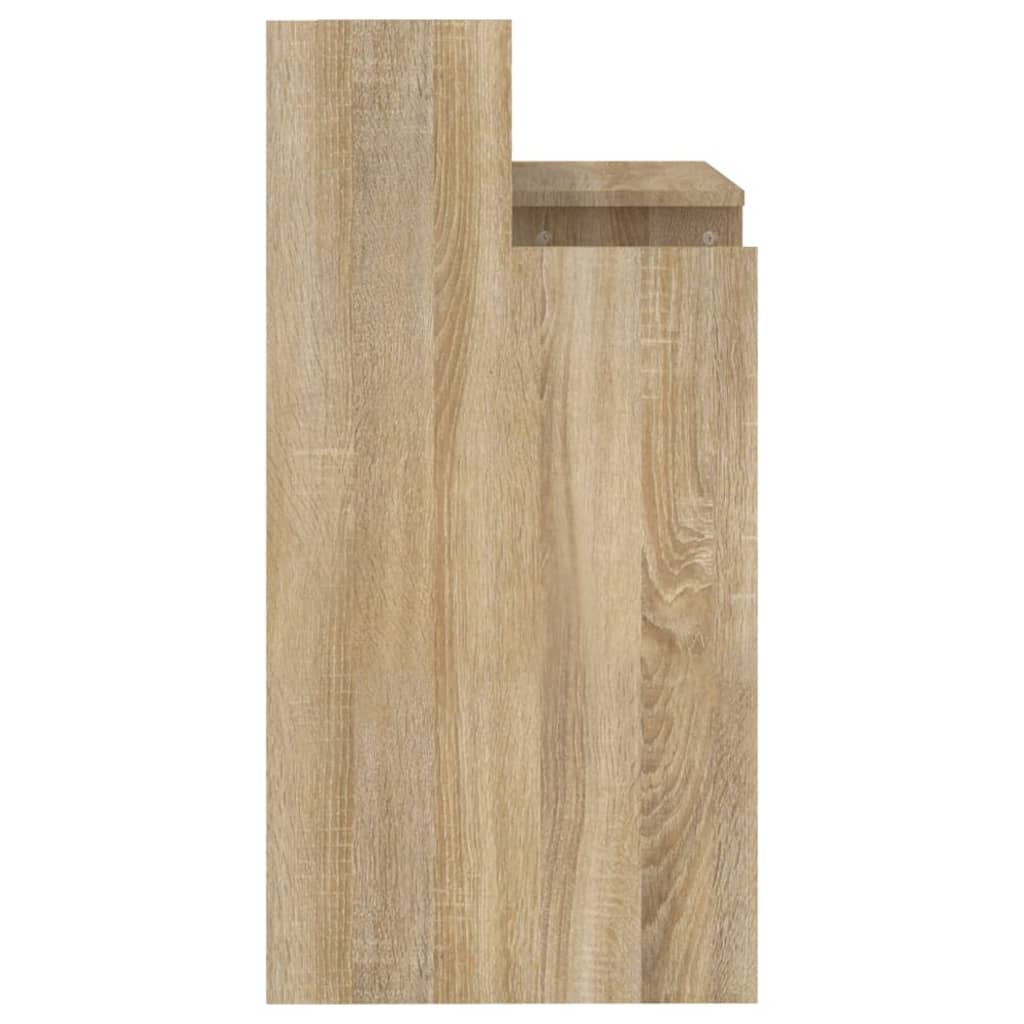 Sonoma Oak LED Desk 97x45x90 cm - Engineered Wood