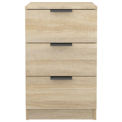 Sonoma Oak Bedside Cabinet 40x36x65 cm - Stylish Bedroom Storage