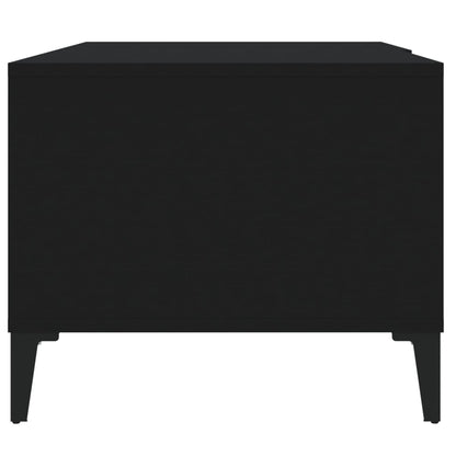 Coffee Table Black 90x50x40 cm Engineered Wood