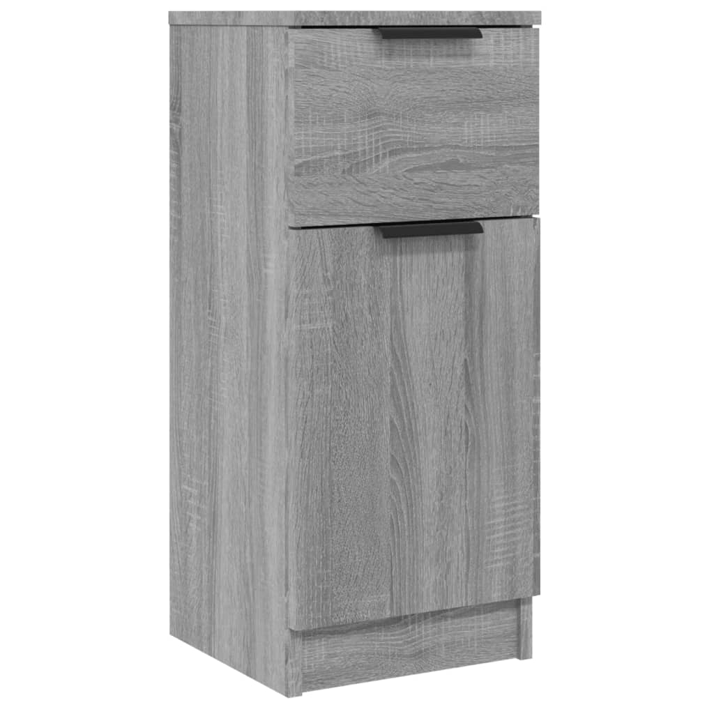 Sideboards 2 pcs Grey Sonoma 30x30x70 cm Engineered Wood