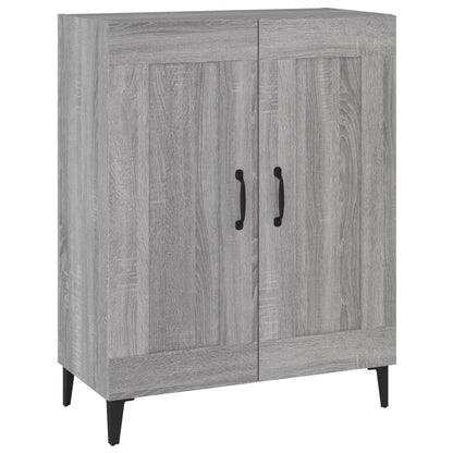 Sideboard Grey Sonoma 69.5x34x90 cm Engineered Wood