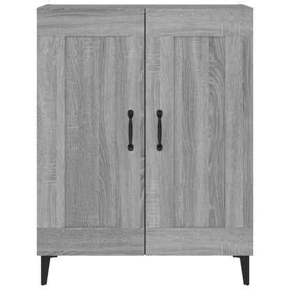 Sideboard Grey Sonoma 69.5x34x90 cm Engineered Wood