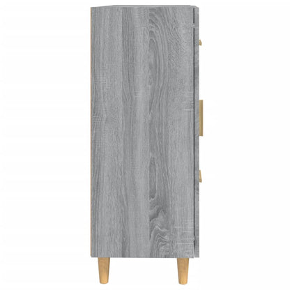 Sideboard Grey Sonoma 69.5x34x90 cm Engineered Wood