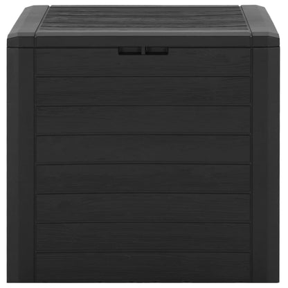 Brown Polypropylene Garden Storage Box 58.5x46x55 cm