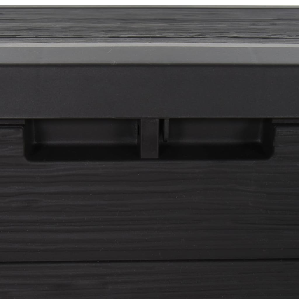 Brown Polypropylene Garden Storage Box 58.5x46x55 cm