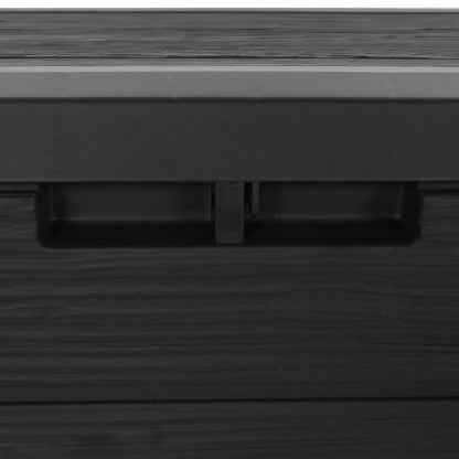 Brown Polypropylene Garden Storage Box 58.5x46x55 cm