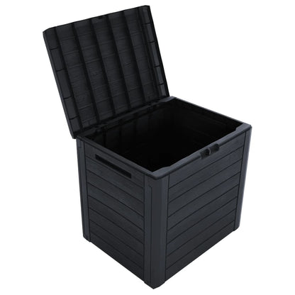 Garden Storage Box Anthracite 58.5x46x55 cm Polypropylene