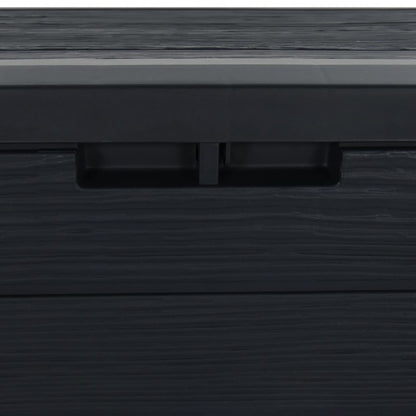 Garden Storage Box Anthracite 58.5x46x55 cm Polypropylene
