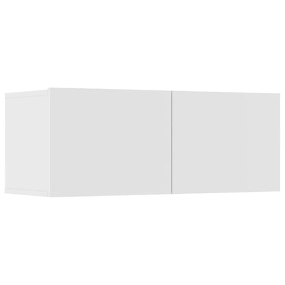 TV Cabinets 4 pcs White 80x30x30 cm Engineered Wood
