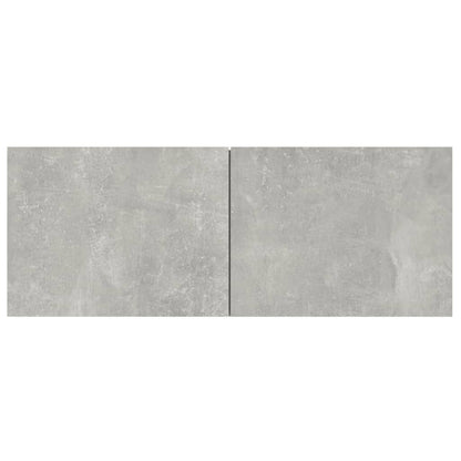 TV Cabinets 4 pcs Concrete Grey 80x30x30 cm Engineered Wood