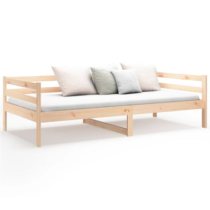 Solid Pine Day Bed Frame 80x200cm - No Mattress Included