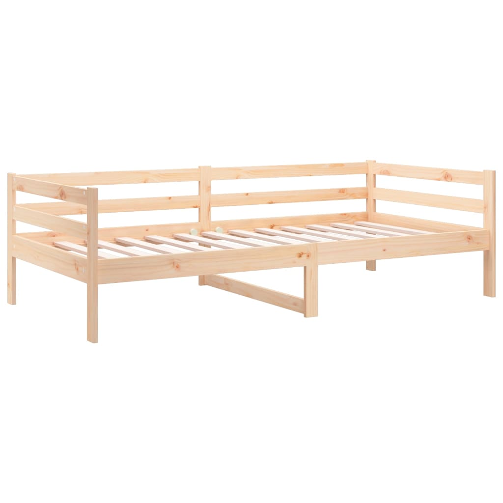 Solid Pine Day Bed Frame 80x200cm - No Mattress Included