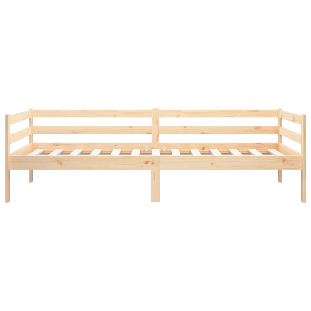 Solid Pine Day Bed Frame 80x200cm - No Mattress Included
