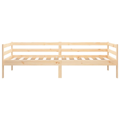 Solid Pine Day Bed Frame 80x200cm - No Mattress Included