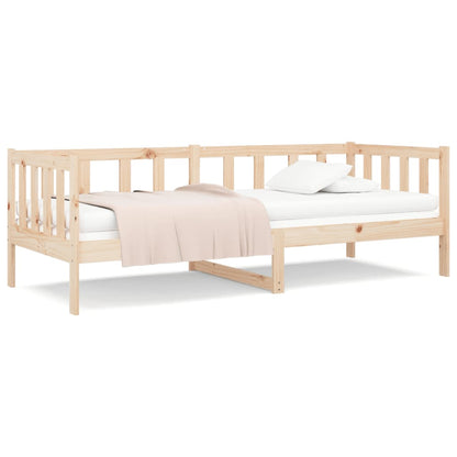 Solid Pine Day Bed Frame 80x200cm - Without Mattress