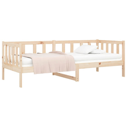 Solid Pine Day Bed Frame 80x200cm - Without Mattress