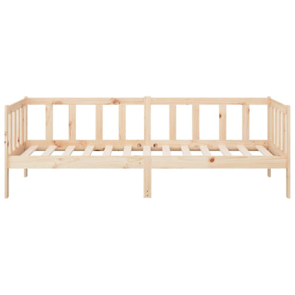 Solid Pine Day Bed Frame 80x200cm - Without Mattress