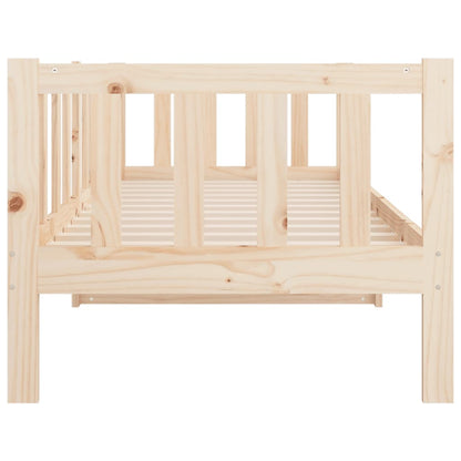 Solid Pine Day Bed Frame 80x200cm - Without Mattress