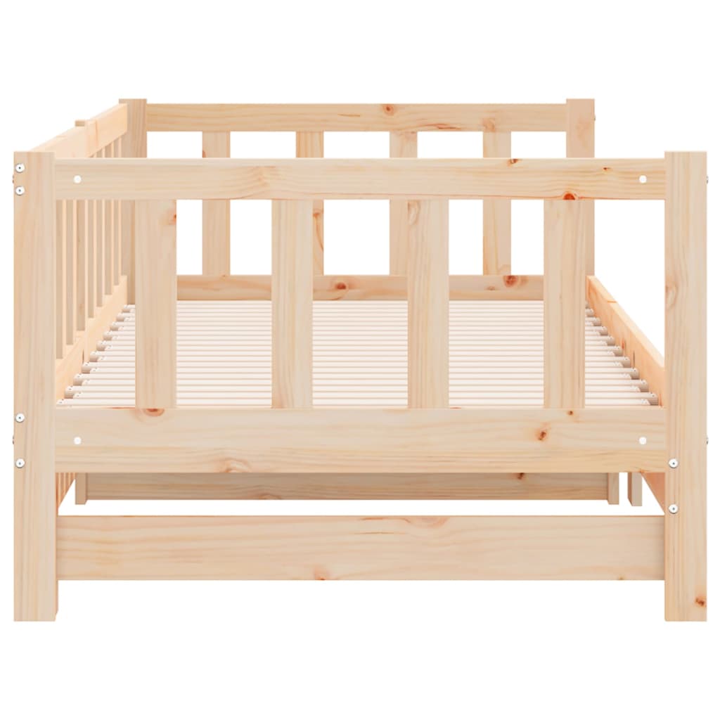 Pull-out Day Bed without Mattress 2x(80x200)cm