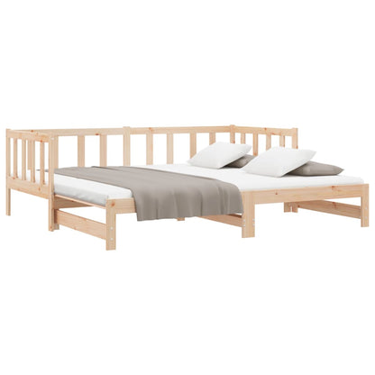 Pull-out Day Bed without Mattress 2x(80x200)cm