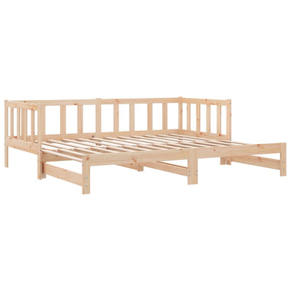 Pull-out Day Bed without Mattress 2x(80x200)cm