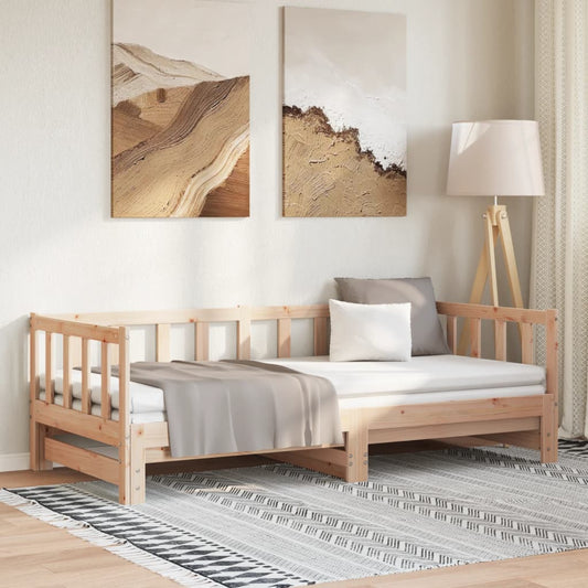 Pull-out Day Bed without Mattress 2x(80x200)cm