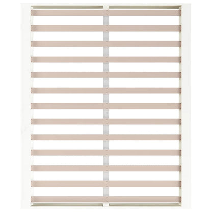 Solid Wood White Bed Frame 140x200 cm - No Mattress Included