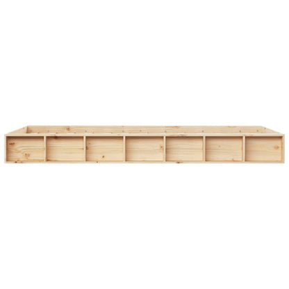 Solid Wood Bed Frame 100x200 cm - Durable & Stylish Design