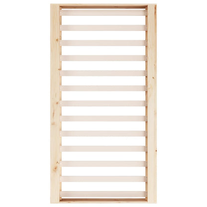 Solid Wood Bed Frame 90x200 cm - No Mattress Included