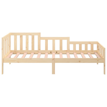 Solid Pine Wood Day Bed 90x200 cm - No Mattress Included