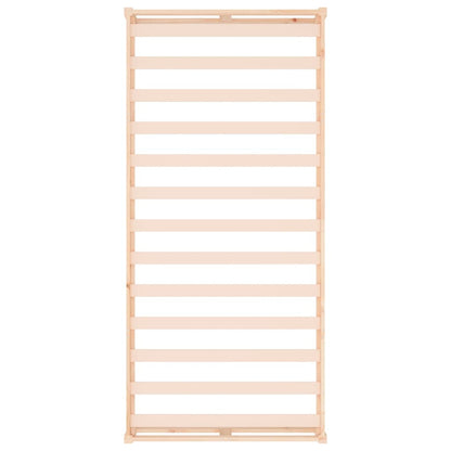 Solid Wood Small Single Bed Frame 75x190 cm - No Mattress Included