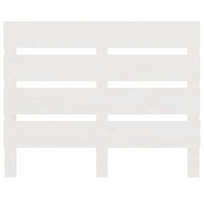 Solid Pine Wood Headboard, White 75x3x80 cm - Elegant & Durable