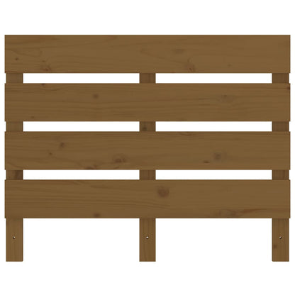 Solid Pine Headboard, Honey Brown 75x3x80 cm - Rustic Elegance