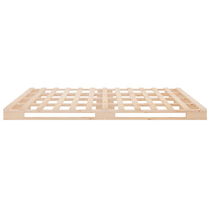 Pallet Bed without Mattress 140x190 cm Solid Wood