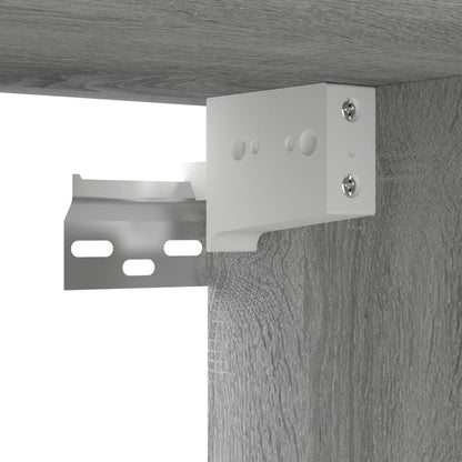 Wall TV Cabinets 4 pcs Grey Sonoma 60x30x30 cm Engineered Wood